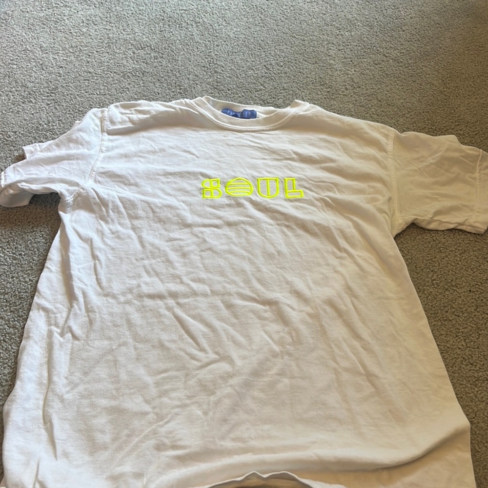 Soul cycle oversized tee